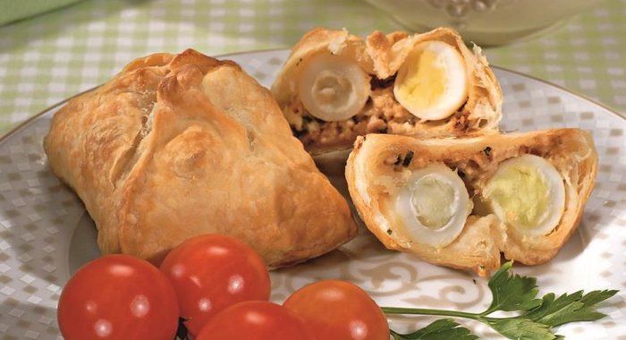 Пирожки Конвертики с сюрпризом