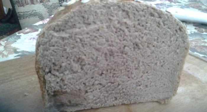 Хлеб Здоровье с льняной мукой в хлебопечке