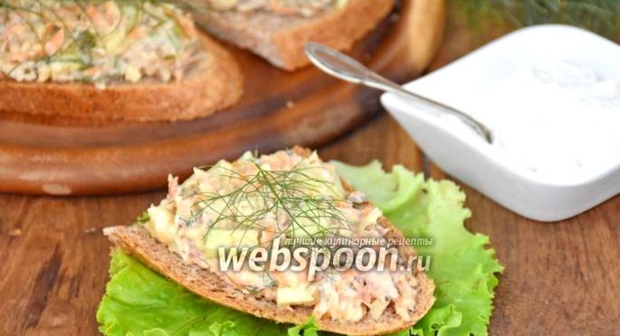 Бутерброды «по-шведски» с сардинами