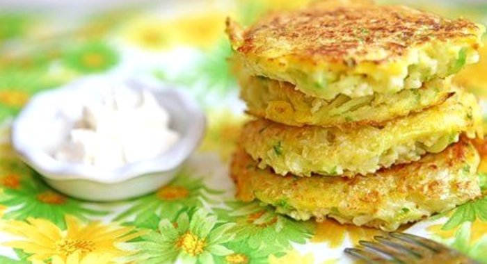 Оладьи из цветной капусты