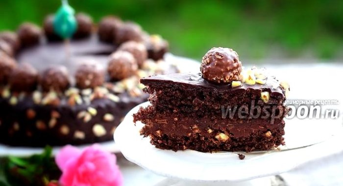 Торт Ferrero Rocher