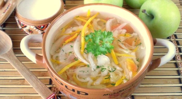 Вегетарианские щи