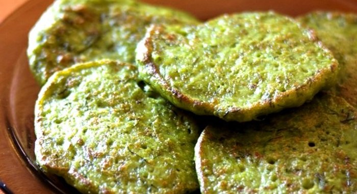 Гороховые оладьи