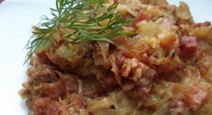 Солянка из квашенной капусты