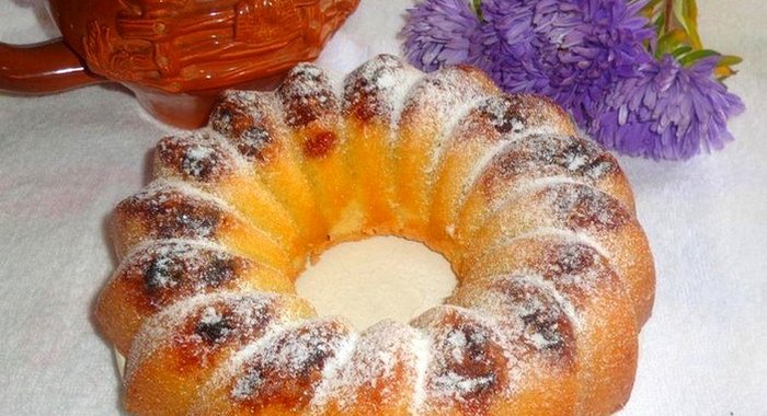 Кекс с тыквенными цукатами