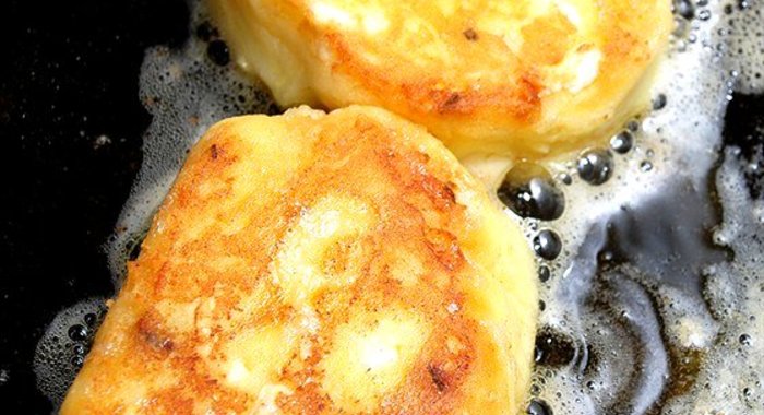 Сырники с картофелем