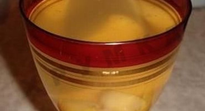 Айвовый компот из айвы