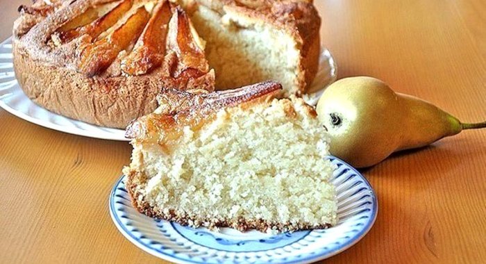 Манник с грушей