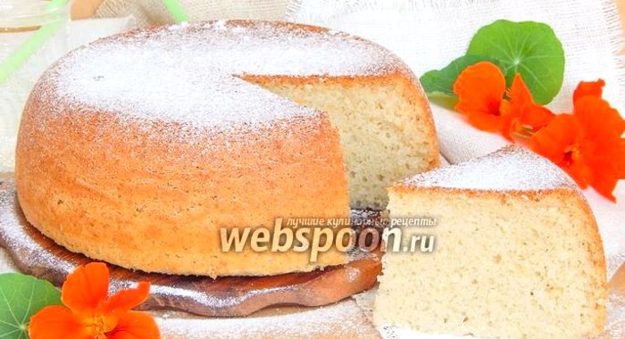 Бисквит на лимонаде в мультиварке