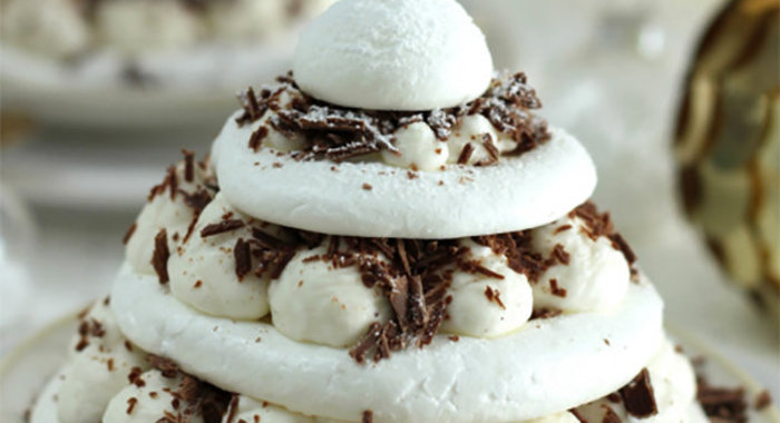 Меренги со сливочным кремом