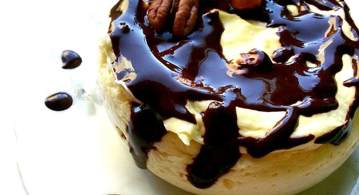 Творожное суфле-чизкейк в микроволновке