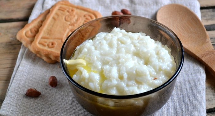 Каша рисовая молочная