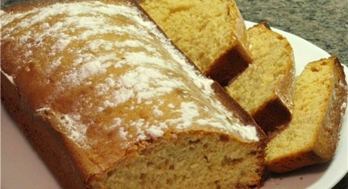 Кекс с мармеладом