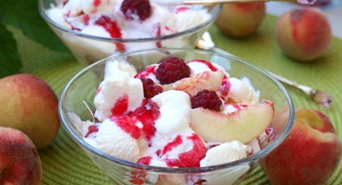 Персик Мельба