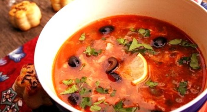 Солянка куриная