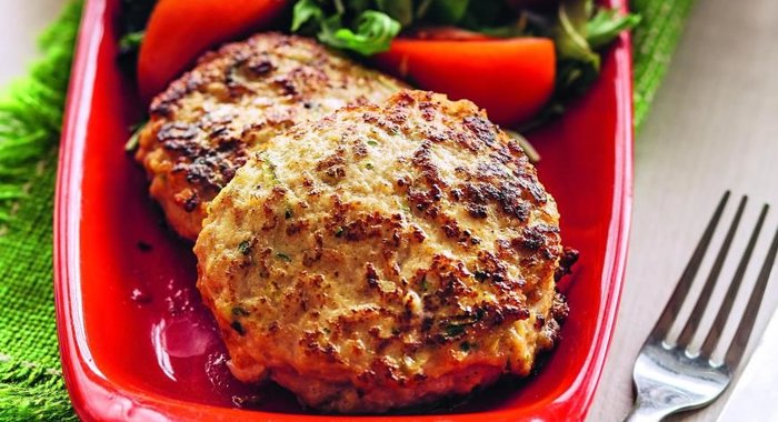 Праздничные котлеты из индейки и утки