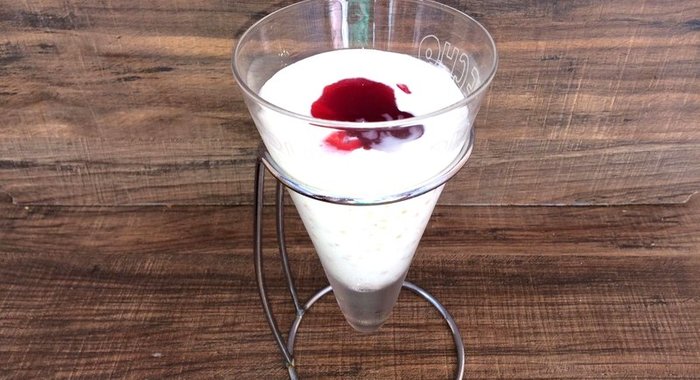 Зеленая гречка с кефиром