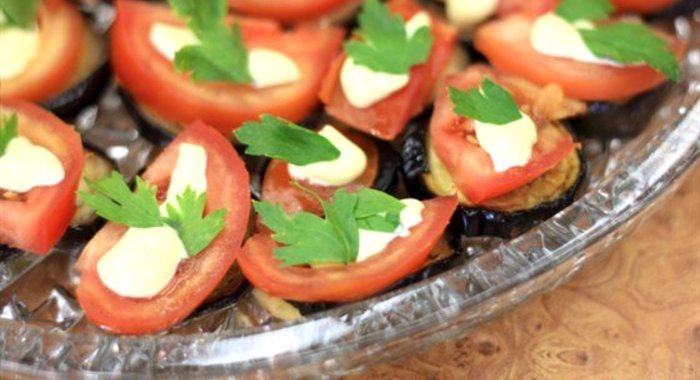 Стейки из баклажанов