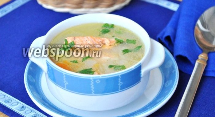 Уха из кижуча в мультиварке