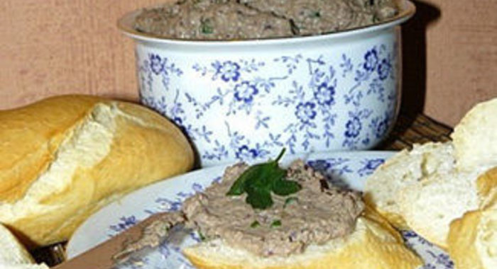 Домашний паштет из куриной печени