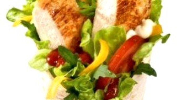 Куриный ролл из лаваша