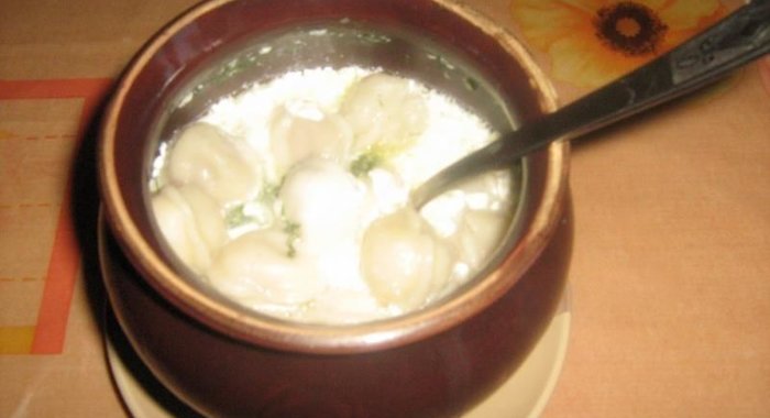 Пельмени в микроволновке