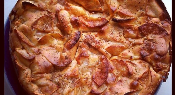 Шарлотка с хрустящей корочкой