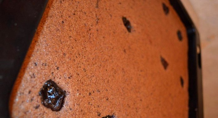 Манник с какао и черносливом