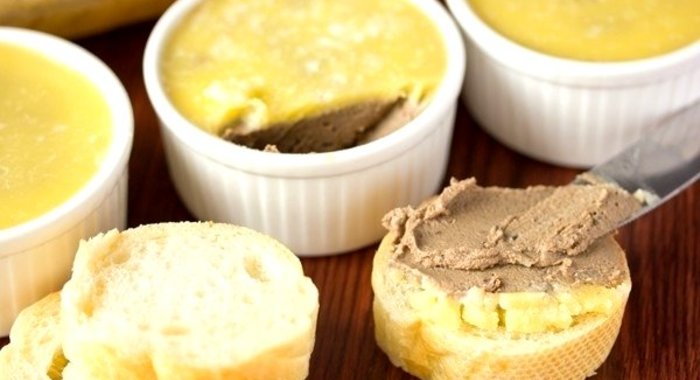 Паштет из индюшиной печени со сливками