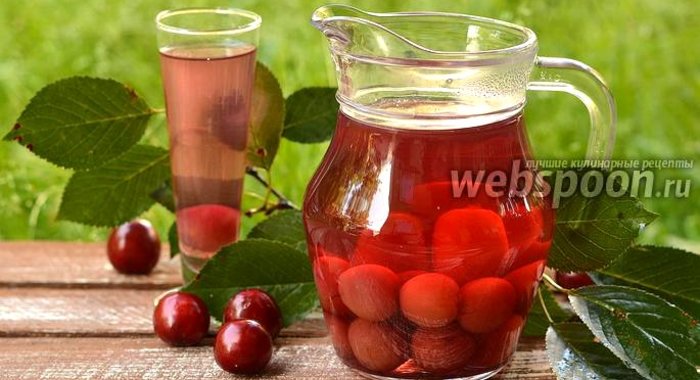 Компот из черешни