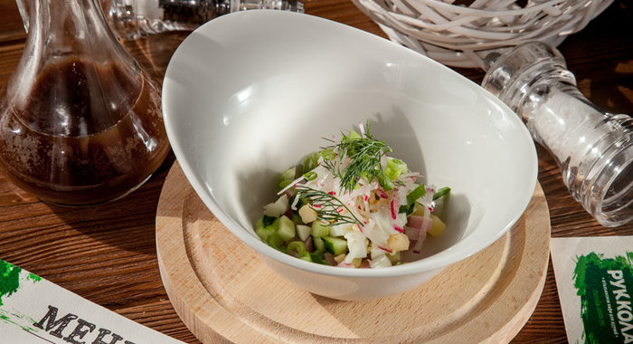 Окрошка на квасе