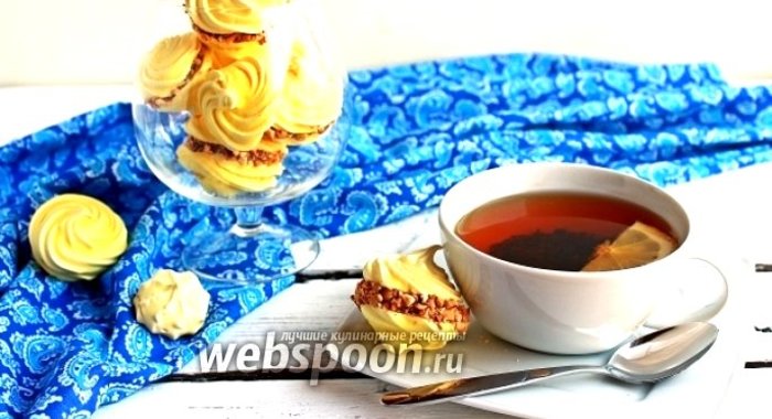 Пирожное на швейцарской меренге