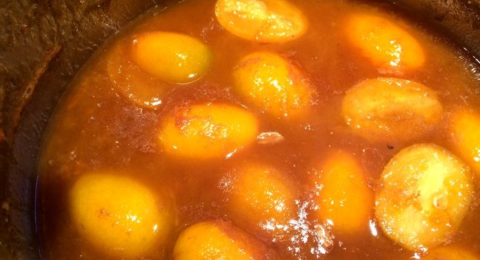 Соус для блинов с кумкватом