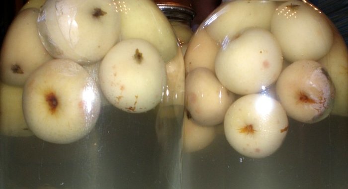 Компот из яблок на зиму