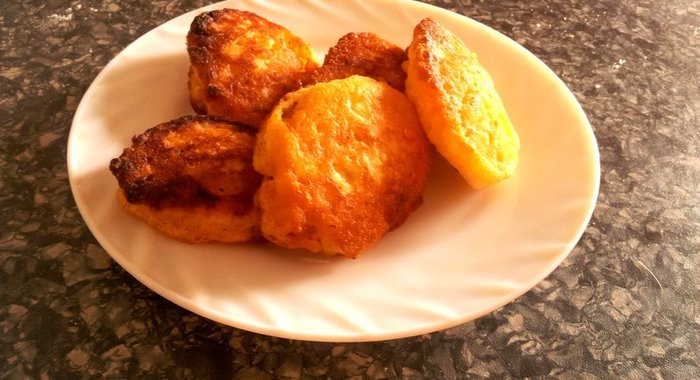 Морковно-кокосовые оладьи