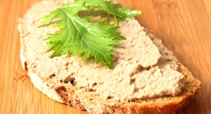 Печеный куриный паштет