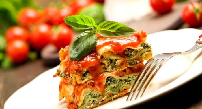 Лазанья низкокалорийная