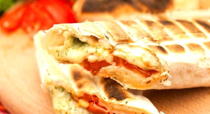 Лаваш с укропом