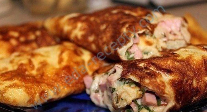 Омлет - рулет