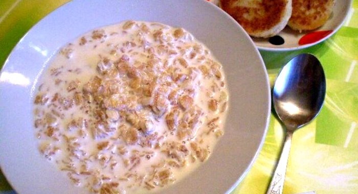 Овсянка на молоке