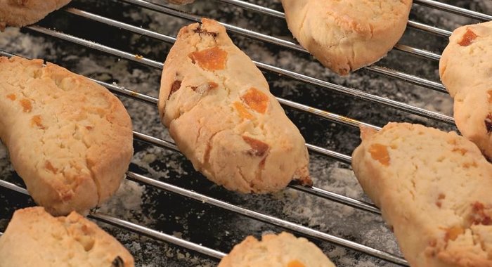 Печенье с курагой