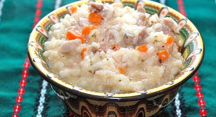 Ризотто с индейкой