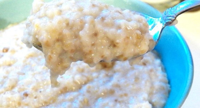 Овсяная каша на воде