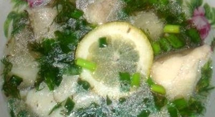 Уха из палтуса