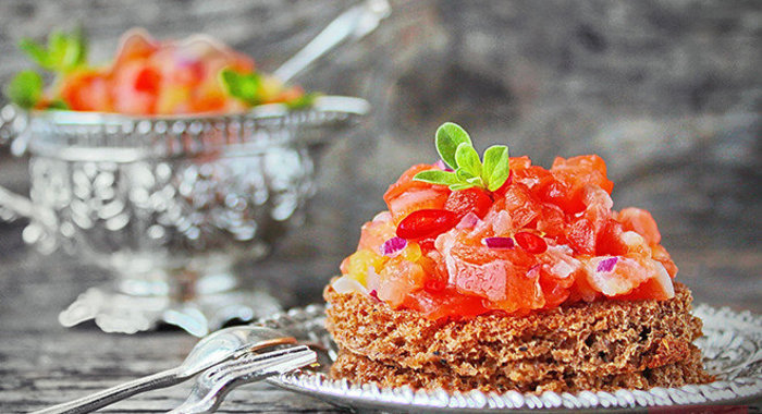 Праздничный бутерброд