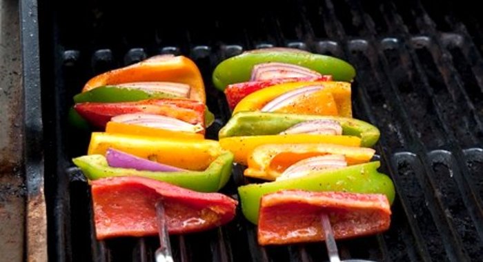 Шашлык из болгарского перца