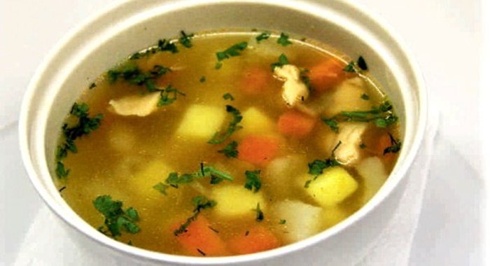 Уха из лосося в мультиварке