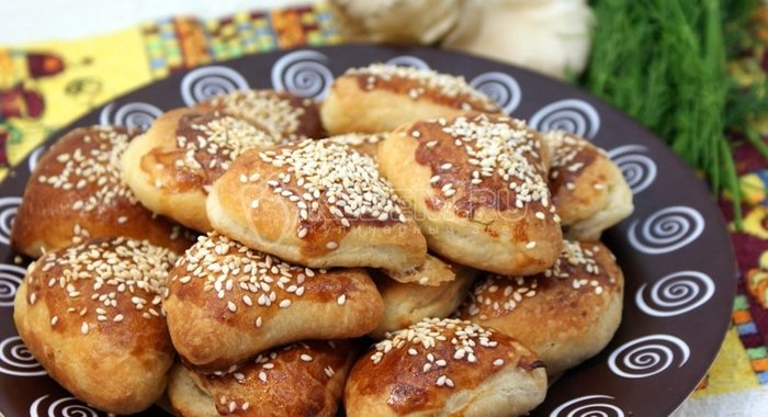 Пирожки с вешенками