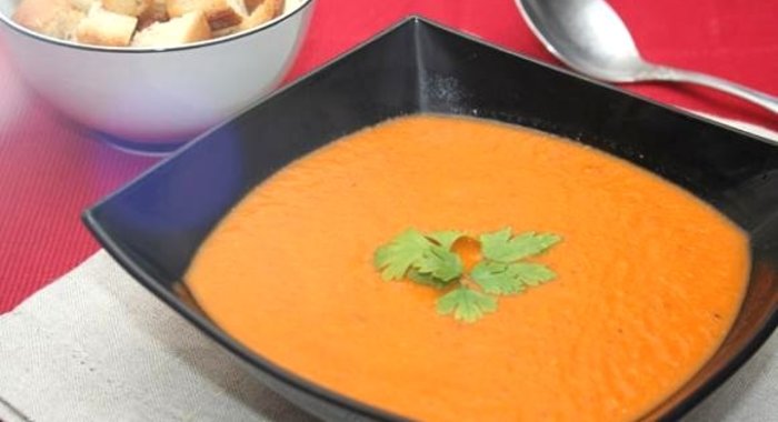 Томатный суп-пюре для похудения