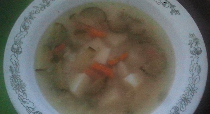 Ленинградский рассольник в мультиварке
